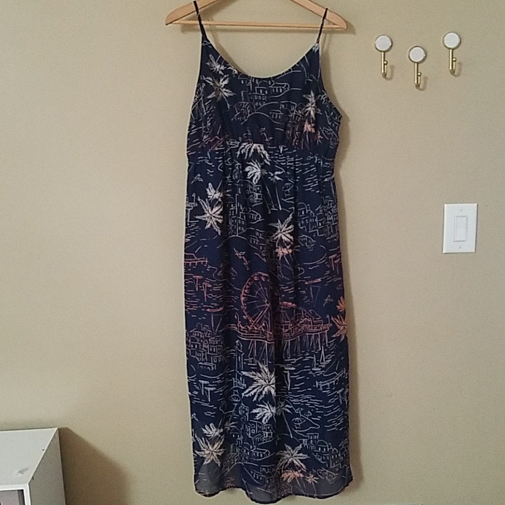 Old Navy Midi Maternity Dress